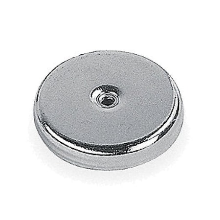 Eclipse Magnetics Ceramic Round Base magnet - 1.7 in. D x .3 in., 12 lbs. Pull E2115